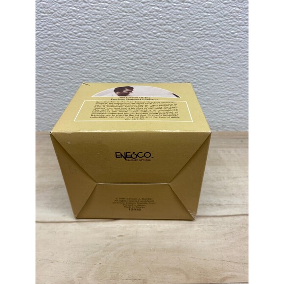 Vtg 1984 Enesco Precious Moments Have A Heavenly Christmas Ornament Figurine - Picture 10 of 10